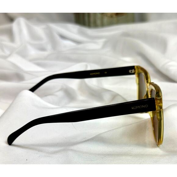 Komono Sunglasses Riviera Yellow Cider Black - Picture 12 of 15